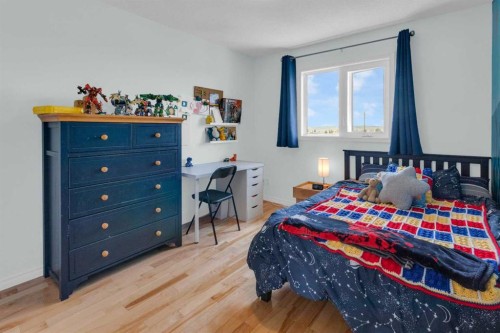 111 Arbour Meadows Close Nw, Calgary, AB - Indoor Photo Showing Bedroom