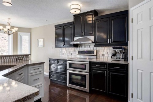 331 Sierra Madre Court Sw, Calgary, AB - Indoor Photo Showing Kitchen With Upgraded Kitchen