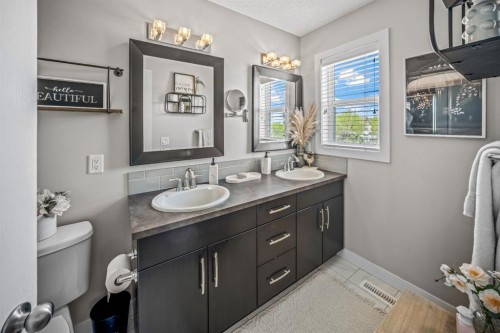 67 Mahogany Row Se, Calgary, AB - Indoor Photo Showing Bathroom