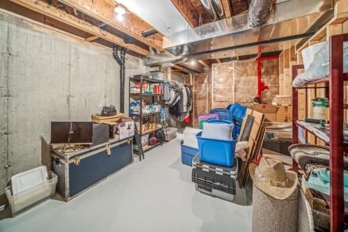 67 Mahogany Row Se, Calgary, AB - Indoor Photo Showing Basement