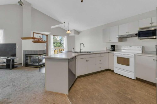 24 Citadel Close Nw, Calgary, AB - Indoor Photo Showing Kitchen With Double Sink