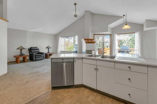 24 Citadel Close Nw, Calgary, AB - Indoor Photo Showing Kitchen With Double Sink