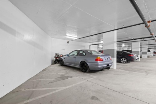 501-138 Waterfront Court Sw, Calgary, AB - Indoor Photo Showing Garage