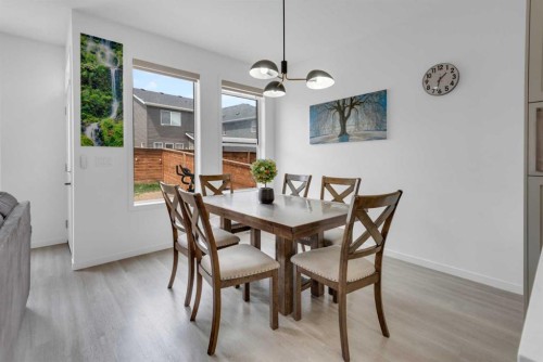 41 Copperhead Road Se, Calgary, AB - Indoor Photo Showing Dining Room
