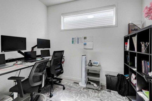 41 Copperhead Road Se, Calgary, AB - Indoor Photo Showing Office