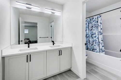 41 Copperhead Road Se, Calgary, AB - Indoor Photo Showing Bathroom