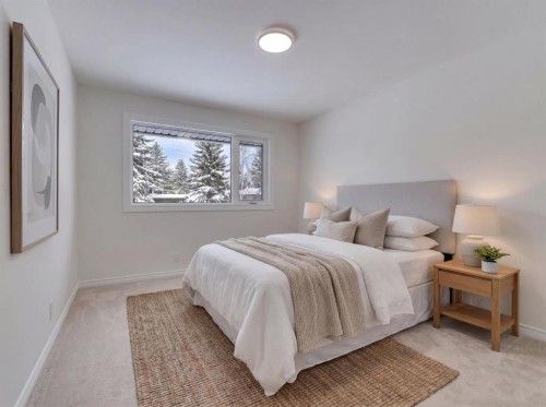 4824 Claret Street Nw, Calgary, AB - Indoor Photo Showing Bedroom