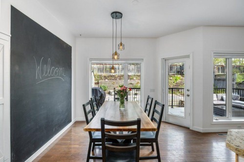 128 Sunterra Heights, Cochrane, AB - Indoor Photo Showing Dining Room