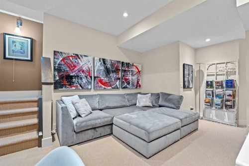 230 Garrison Square Sw, Calgary, AB - Indoor Photo Showing Living Room