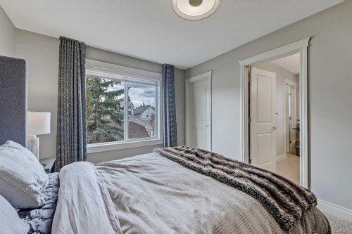 3629 1A Street Sw, Calgary, AB - Indoor Photo Showing Bedroom