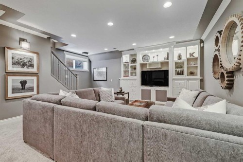 3629 1A Street Sw, Calgary, AB - Indoor Photo Showing Living Room