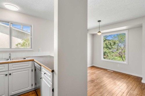 124 Bergen Crescent Nw, Calgary, AB - Indoor Photo Showing Kitchen With Double Sink