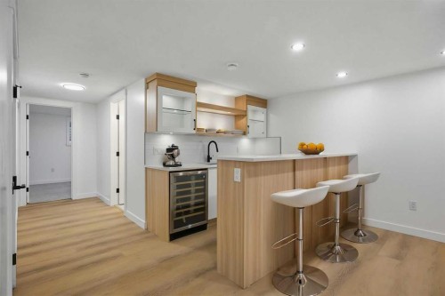 9532 Allison Drive Se, Calgary, AB - Indoor Photo Showing Kitchen