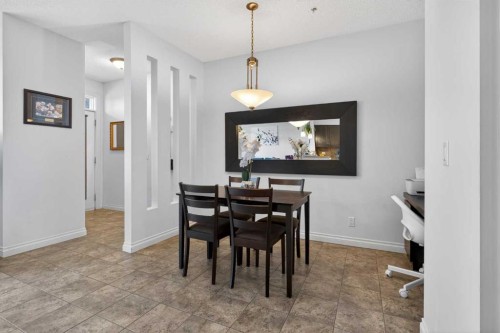 6-108 Rockyledge View Nw, Calgary, AB - Indoor Photo Showing Dining Room