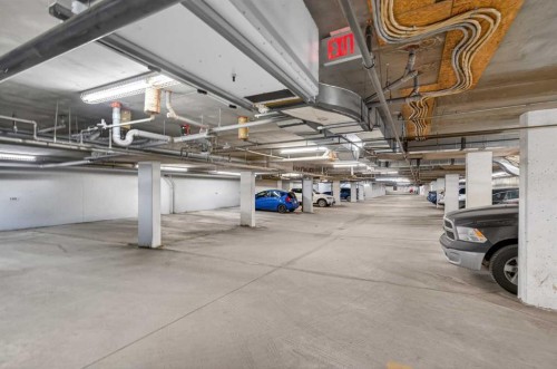 6-108 Rockyledge View Nw, Calgary, AB - Indoor Photo Showing Garage