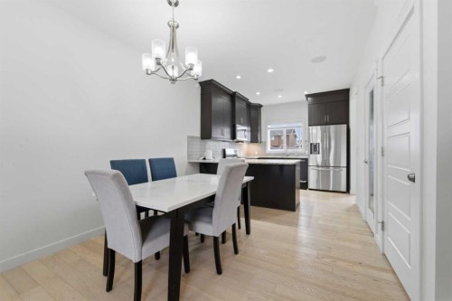 254 Redstone Drive Ne, Calgary, AB - Indoor Photo Showing Dining Room