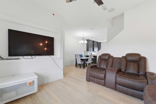 254 Redstone Drive Ne, Calgary, AB - Indoor Photo Showing Living Room