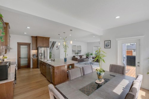 71 Canals Close Sw, Airdrie, AB - Indoor Photo Showing Dining Room