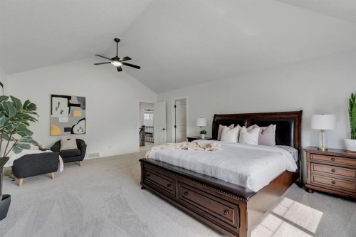 71 Canals Close Sw, Airdrie, AB - Indoor Photo Showing Bedroom