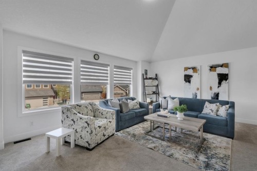 71 Canals Close Sw, Airdrie, AB - Indoor Photo Showing Living Room