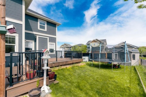71 Canals Close Sw, Airdrie, AB - Outdoor With Deck Patio Veranda