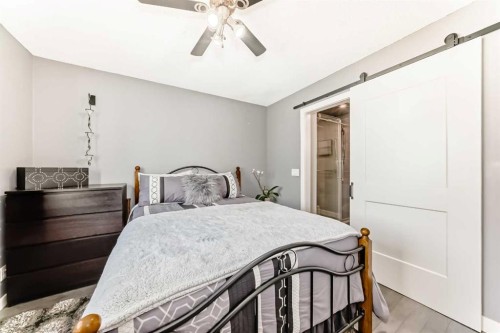11 Huntstrom Place Ne, Calgary, AB - Indoor Photo Showing Bedroom