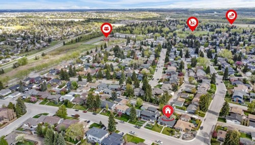 14519 Parkside Drive Se, Calgary, AB - Outdoor With View