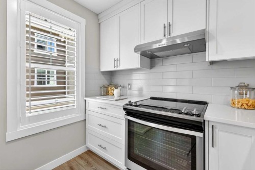 814 Cranbrook Walk Se, Calgary, AB - Indoor Photo Showing Kitchen With Upgraded Kitchen