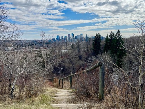 4107-24 Hemlock Crescent Sw, Calgary, AB - Outdoor With View