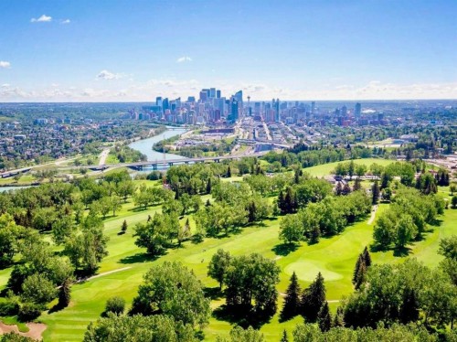 4107-24 Hemlock Crescent Sw, Calgary, AB - Outdoor With View