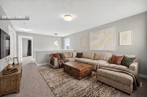 181 Buckskin Way, Cochrane, AB - Indoor Photo Showing Living Room