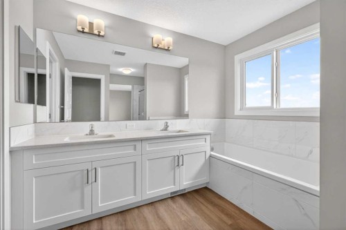 181 Buckskin Way, Cochrane, AB - Indoor Photo Showing Bathroom
