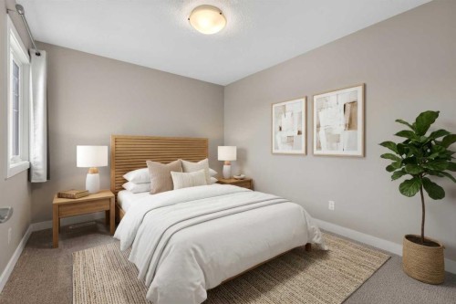 181 Buckskin Way, Cochrane, AB - Indoor Photo Showing Bedroom