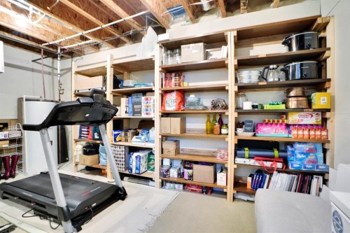 1511 Wentworth Villas Sw, Calgary, AB - Indoor Photo Showing Gym Room