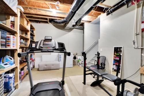 1511 Wentworth Villas Sw, Calgary, AB - Indoor Photo Showing Basement
