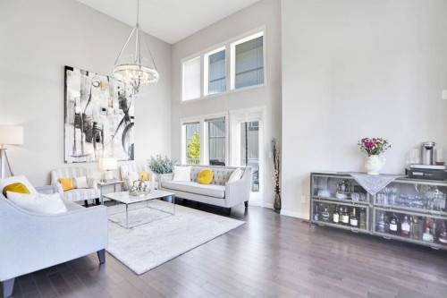 1511 Wentworth Villas Sw, Calgary, AB - Indoor Photo Showing Living Room