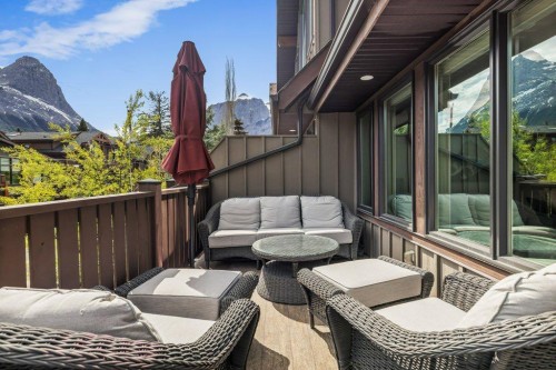 2-817 4Th Street, Canmore, AB - Outdoor With Deck Patio Veranda With Exterior