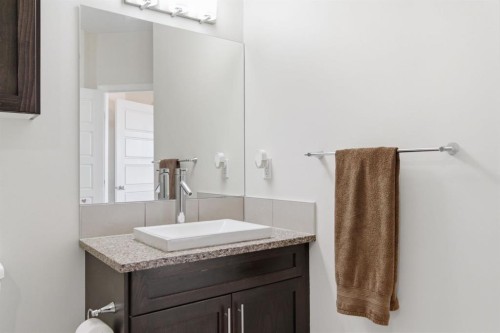 408-207 Sunset Drive, Cochrane, AB - Indoor Photo Showing Bathroom