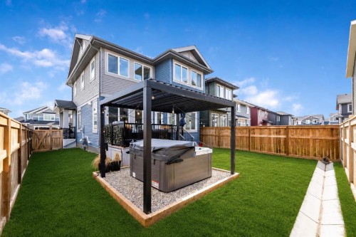 29 Sundown Close, Cochrane, AB - Outdoor With Deck Patio Veranda
