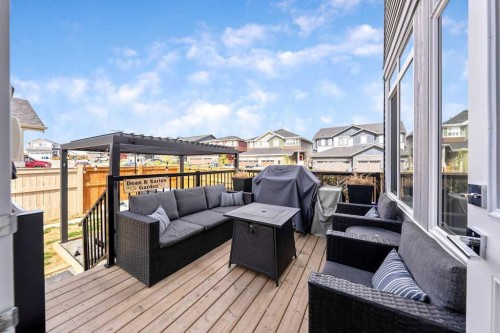 29 Sundown Close, Cochrane, AB - Outdoor With Deck Patio Veranda With Exterior