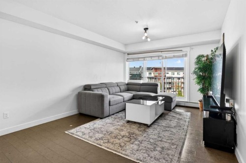 2303-302 Skyview Ranch Drive Ne, Calgary, AB - Indoor Photo Showing Living Room