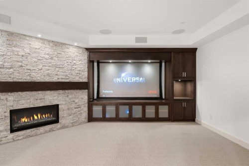 2341 6 Avenue Nw, Calgary, AB - Indoor With Fireplace