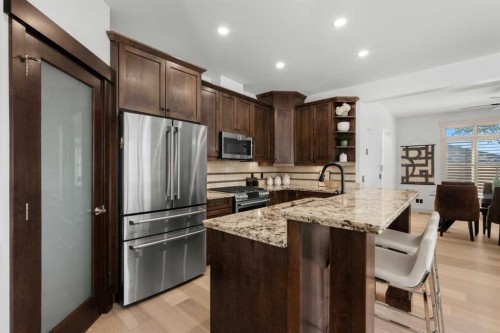 2341 6 Avenue Nw, Calgary, AB - Indoor Photo Showing Kitchen With Stainless Steel Kitchen With Upgraded Kitchen