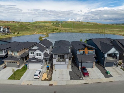 152 Cranbrook Gardens Se, Calgary, AB - Outdoor With Body Of Water With View