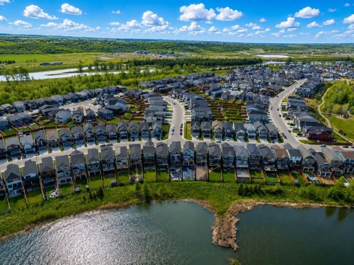 152 Cranbrook Gardens Se, Calgary, AB - Outdoor With Body Of Water With View