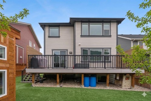 151 Stonemere Green, Chestermere, AB - Outdoor With Deck Patio Veranda With Exterior