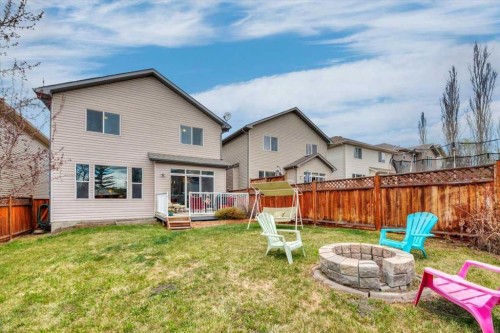 8 Sunset Square, Cochrane, AB - Outdoor With Deck Patio Veranda