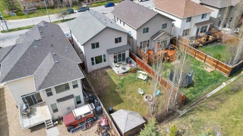 8 Sunset Square, Cochrane, AB - Outdoor With Deck Patio Veranda