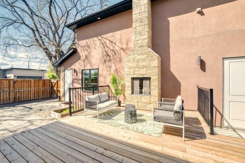 602 22 Avenue Ne, Calgary, AB - Outdoor With Deck Patio Veranda With Exterior