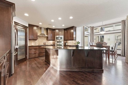 225 Panamount Road, Calgary, AB - Indoor Photo Showing Kitchen With Upgraded Kitchen